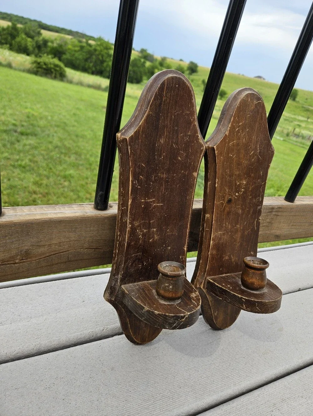 N/A pair rustic